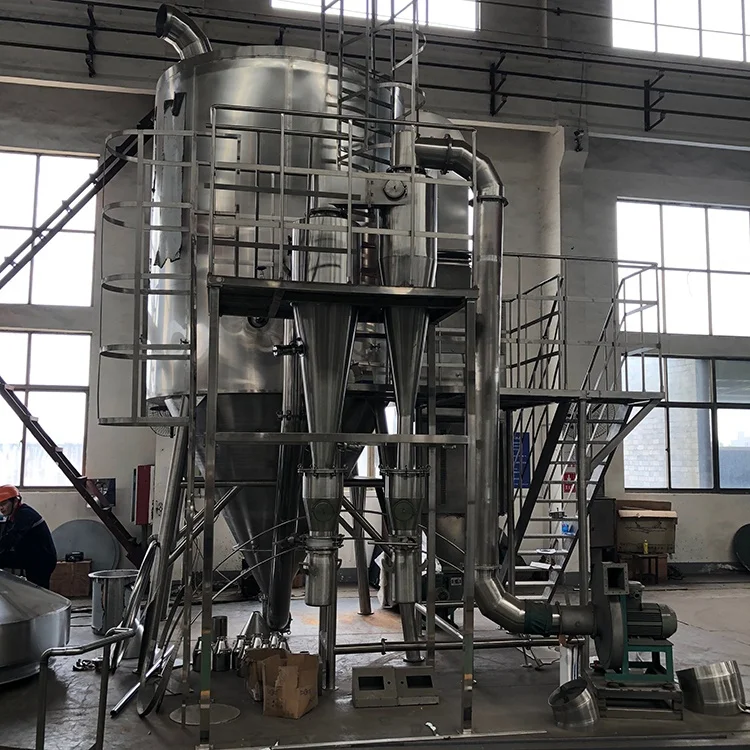 high efficiency spray dryer for milk powder and coffee powder foodstuff spray dryer