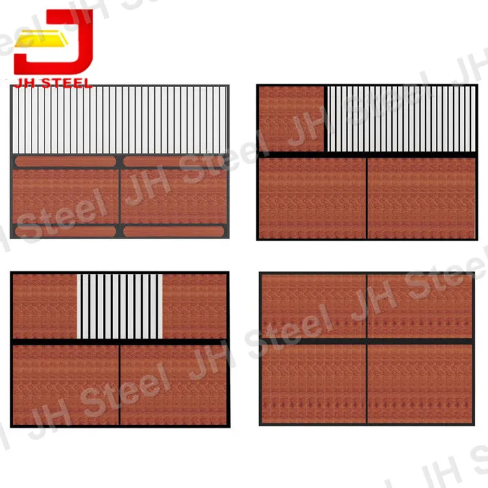 Bamboo Wooden Infill Horse Stall Stable Box Side Panel Partitions Dividers