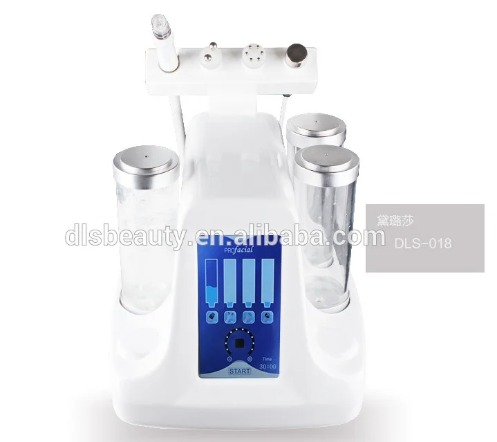 RF + EMS + blackhead removal + calm hammer 4 in 1 microdermabrasion salon machine