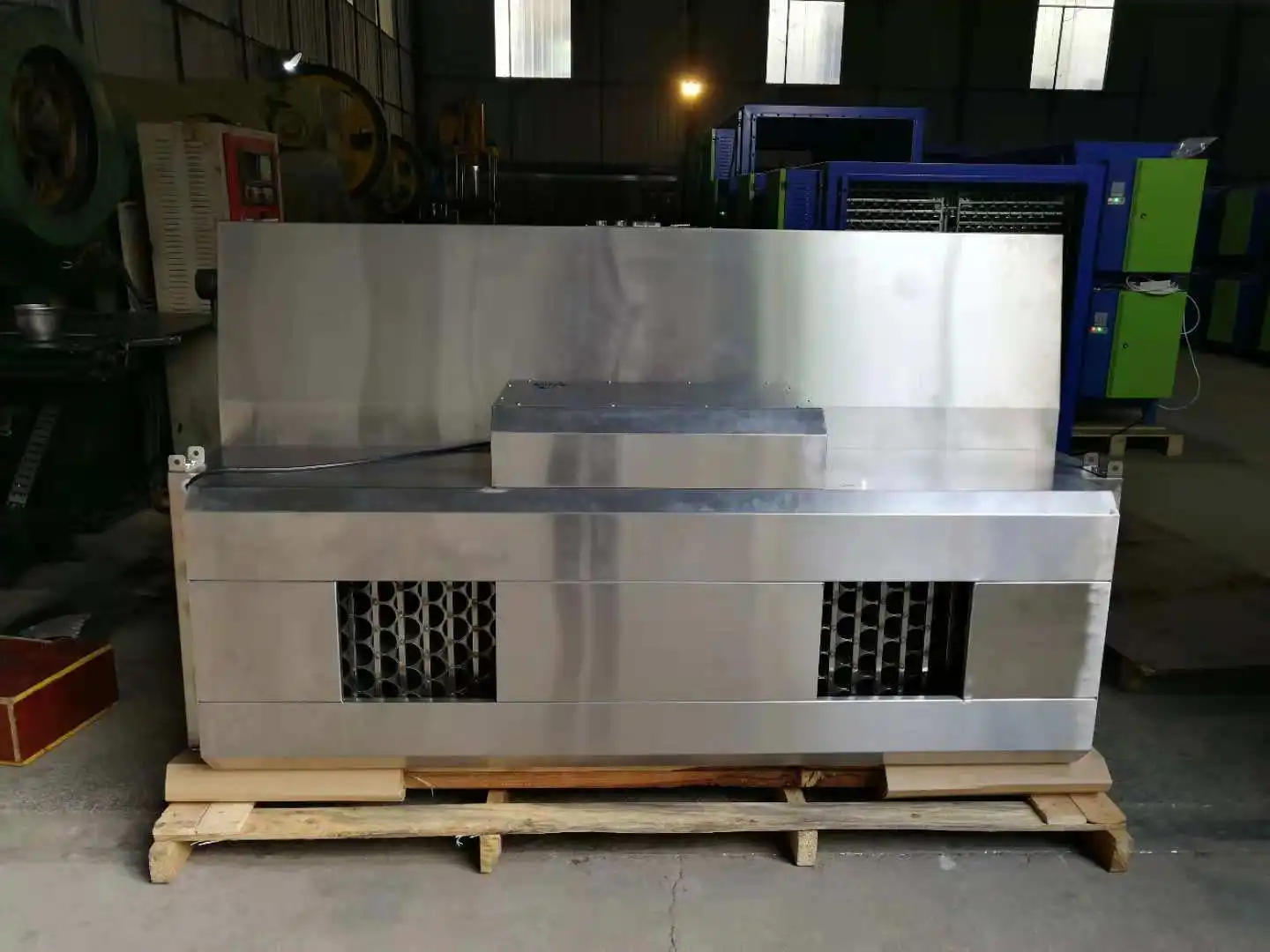 LVcheng restaurant kitchen bbq commercial rangehood for kitchen fume exhaust system