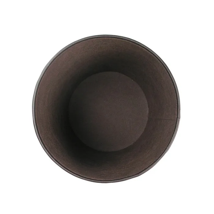 Гостиничном номере кухня цилиндр кожаная деревянное Автомобильное Мусорное ведро для хранения