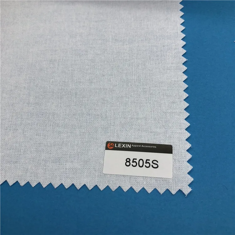 8505s collar shirt interlining top fuse interfacing/interlining