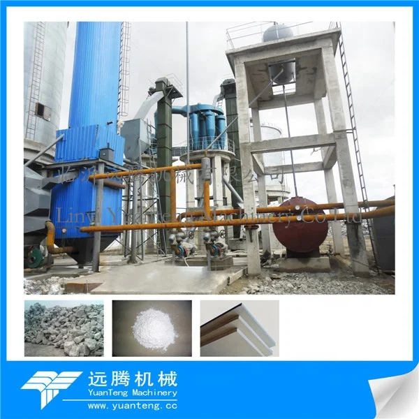 
Gypsum plaster powder production line 