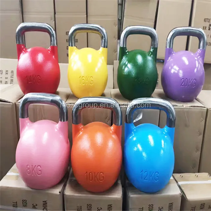 China adjustable hollow steel competition cast iron kettlebell