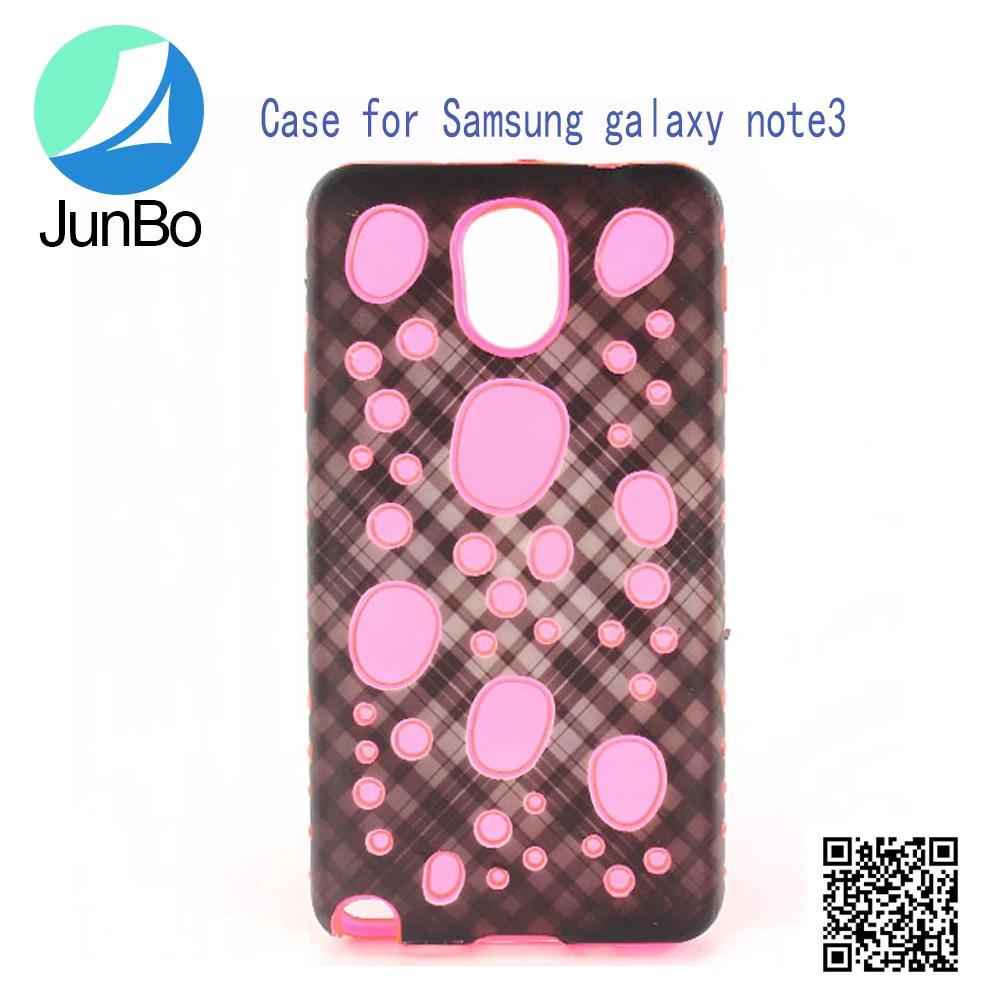 2016 New Arrival TPU+PC Case Bubble Pattern Fashion Case for Samsung Galaxy Note 3