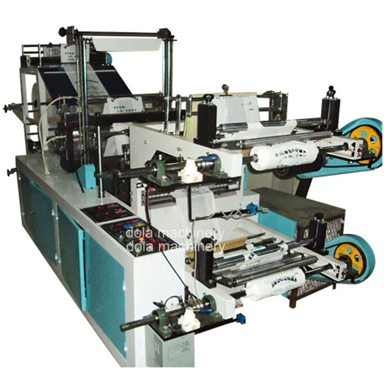 Polythene Plastic Garbage Bag Roll Making Machine