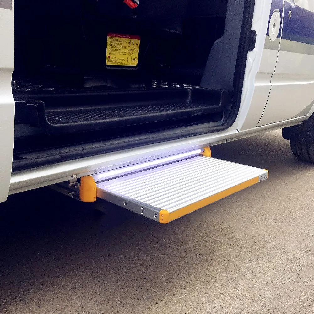 Сертификация CE прицеп для путешествий на колесах дом кемпер Электрический алюминиевый фургон RV скользящая ступенька входной