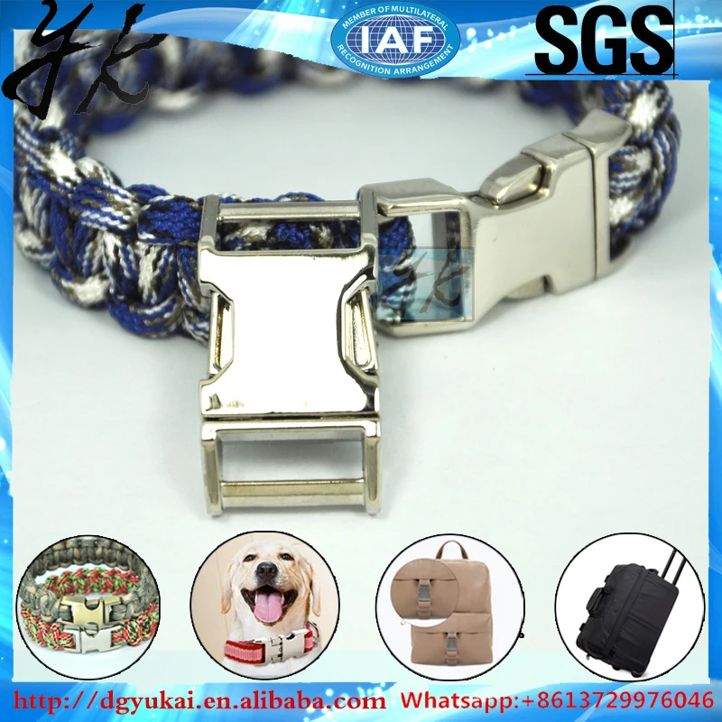 Metal side release buckles curved metal buckles for backpack