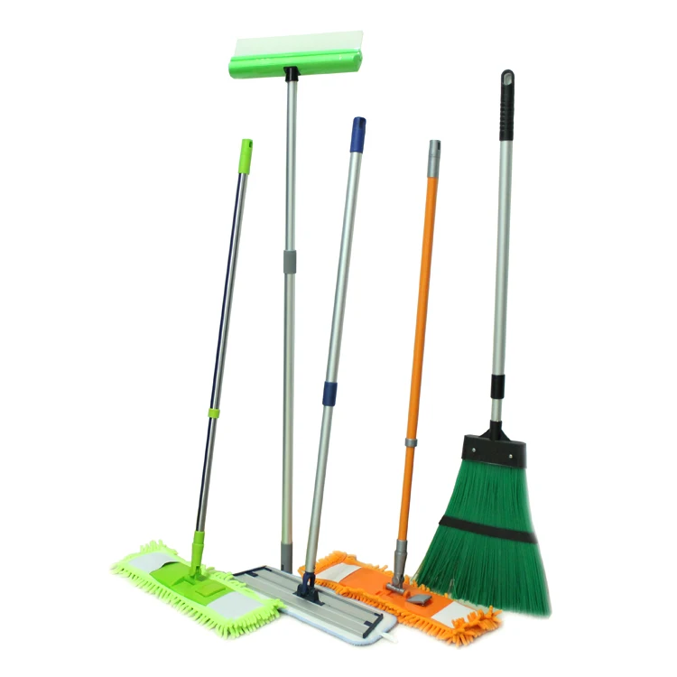 Retractable mop handle telescopic aluminum mop handle