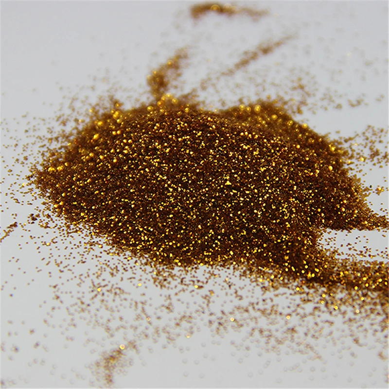 Super new golden glitter powder for glitter wall paper