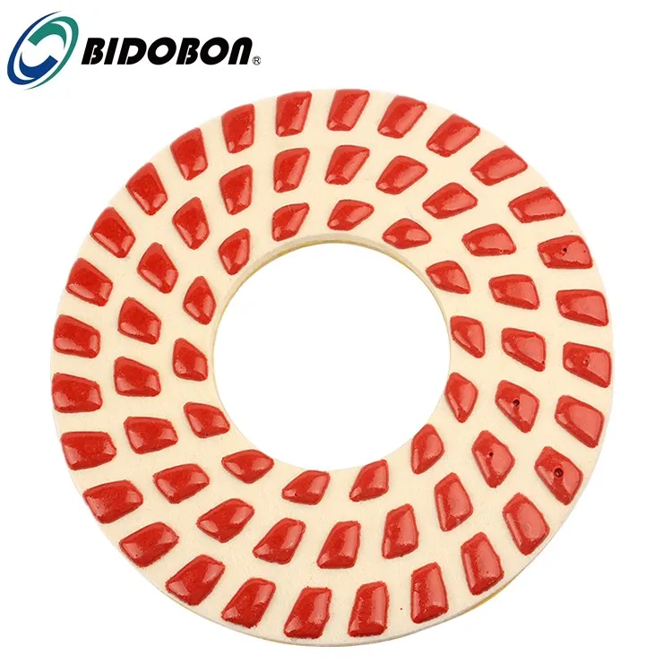 Hot Sales 7 inch 9 inch Wool Felt Concrete Cement Floor Polishing Pad