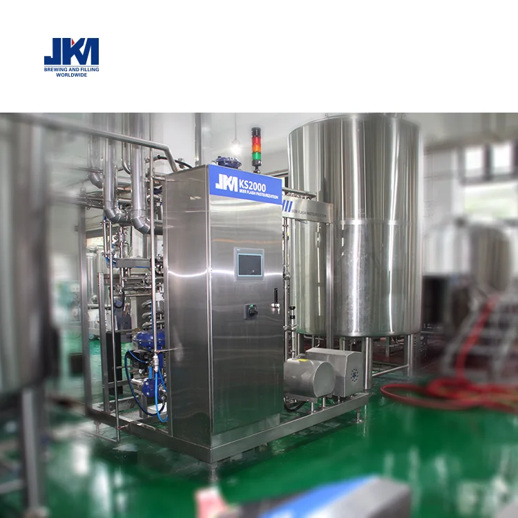 
JKM-KS beer flash stainless steel Steam Pasteurizer Sterilizer Machine 