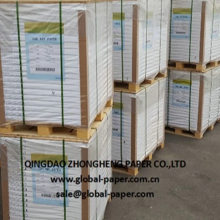 Low PPS Roughness couche paper/C2S art paper board made in China