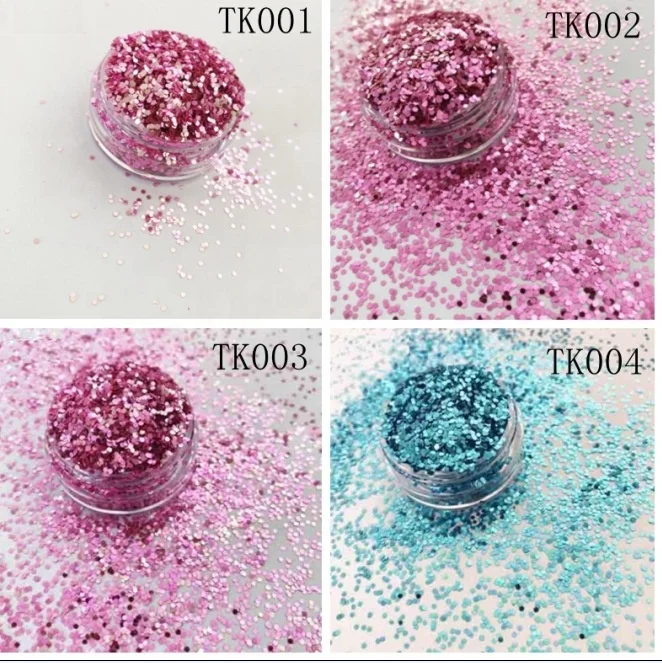 Color Shifting Glitter Change Color From Different Angles Chameleon Glitter for Christmas Cosmetic Nail Art Toys Student Crafts