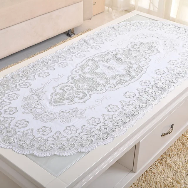 Anti-Scalding Disposable Tablecloth Color Soft Table Mat Transparent PVC Tablecloth, Waterproof Clear PVC Table Cover