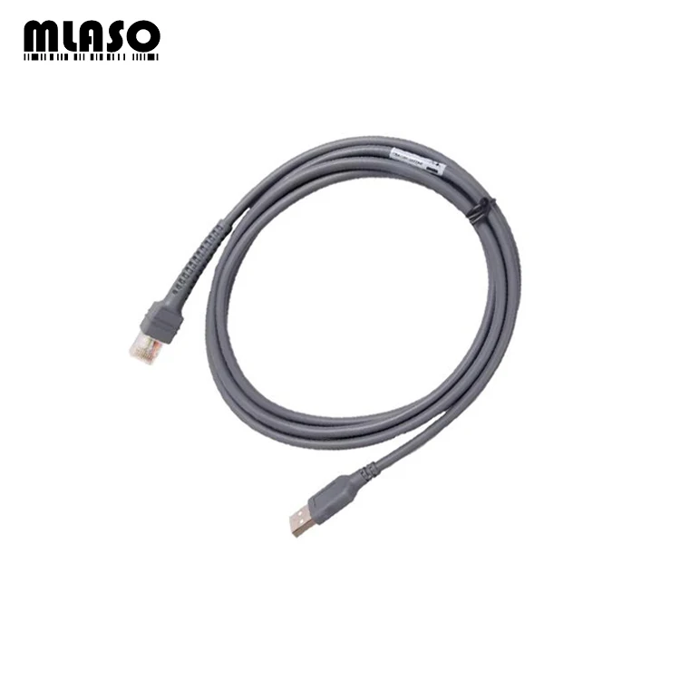 Compatible USB 2 Meter Straight Cable for LS2208 LS4208 DS6708 Barcode Scanner Pda cable