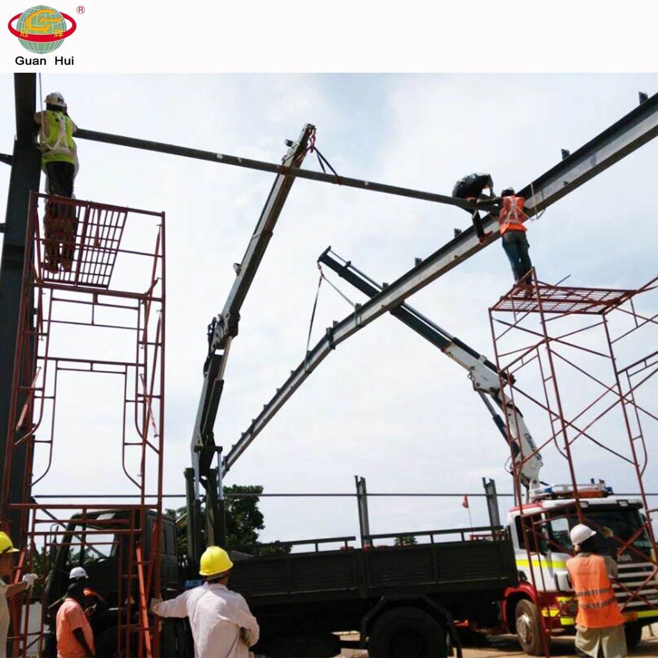 Steel frame self storage hangar shed buidling