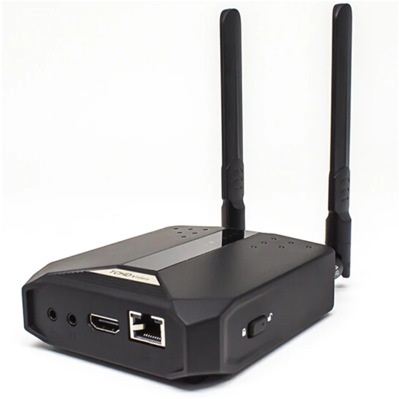 H.264/H.265 Wireless Mobile лучшее видео энкодер с светодиодный экран