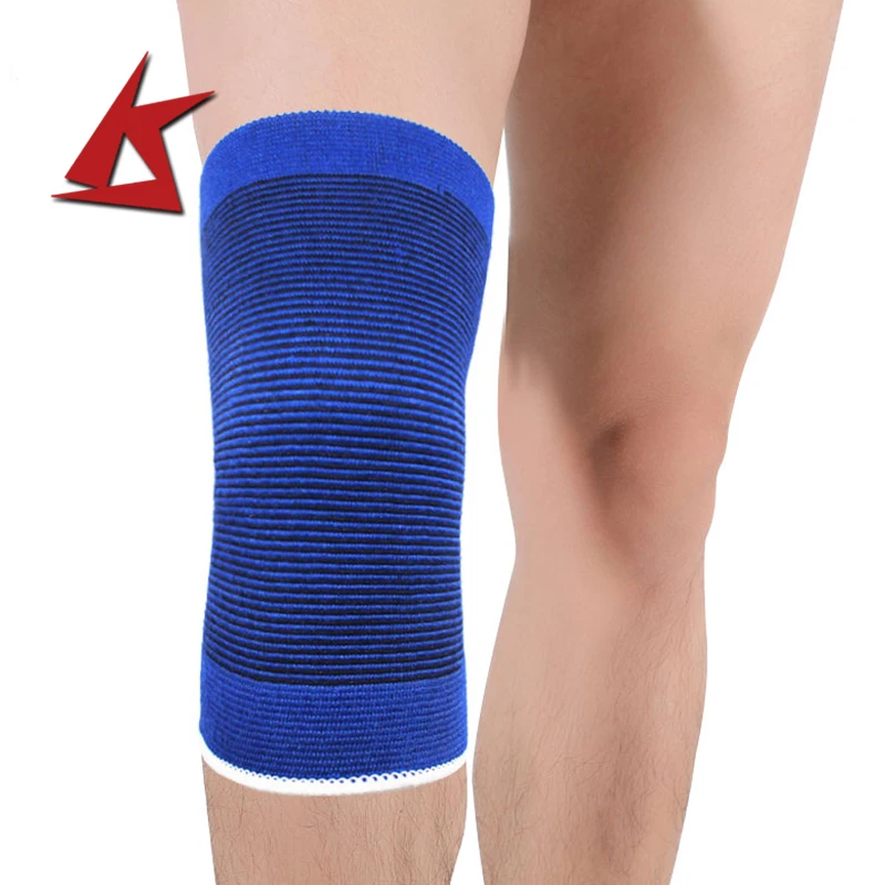 KS-381#High quality cotton knee wraps brace knee support sleeve