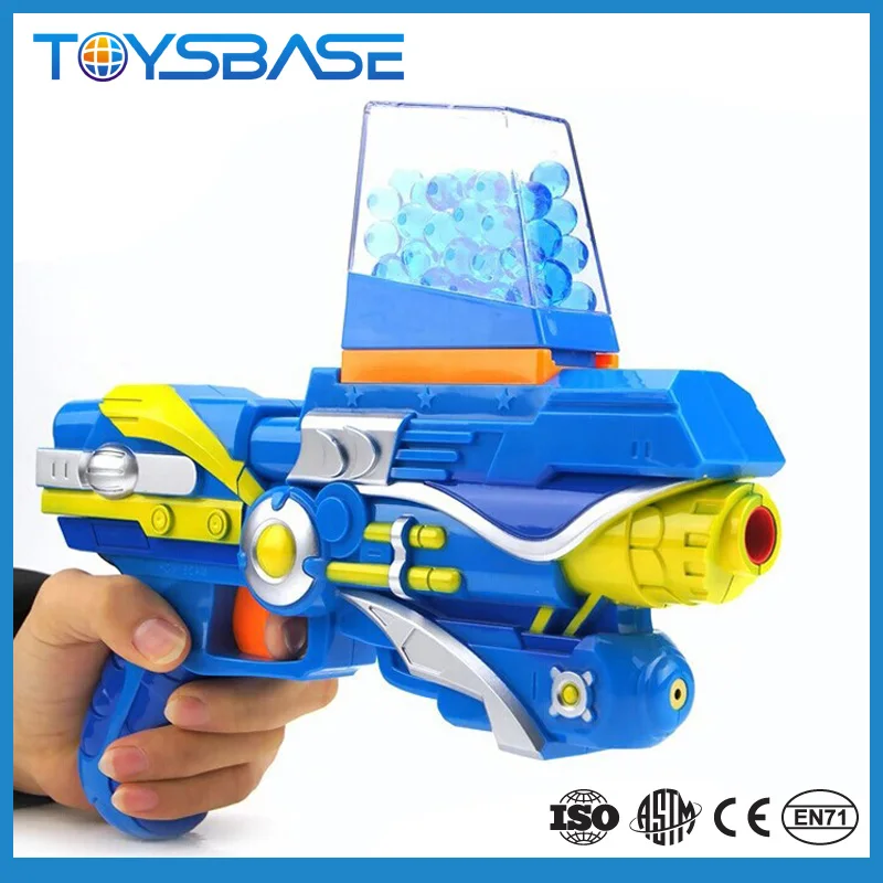 Custom Electric gel foam water bean plastic crystal water bullet gun toy