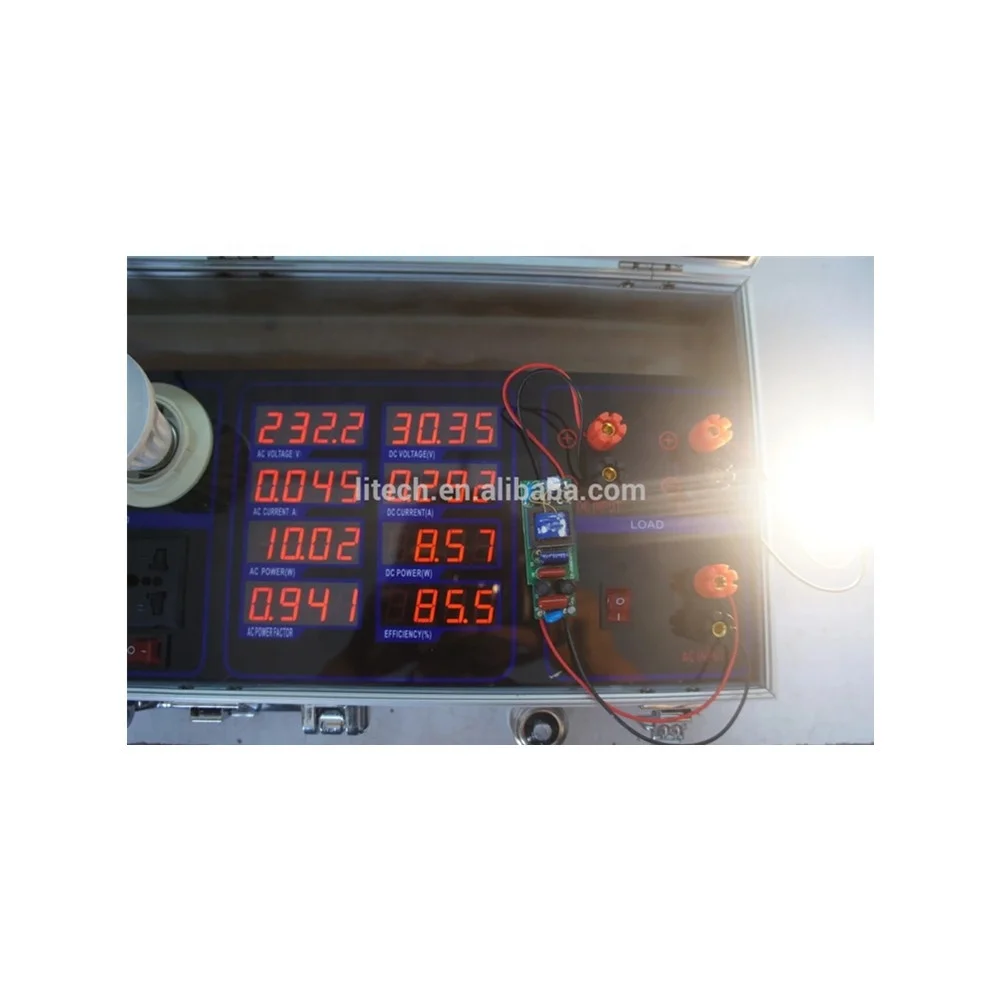  Китай дешевая распродажа легкий патентный дизайн светодиодный портативный демонстрационный кейс тестер светодиодного света испытательное оборудование для продажи