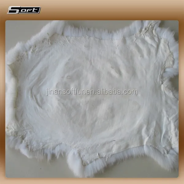 Factory direct supply Shoe Garment Bag Animal Fur Material real rabbit skin