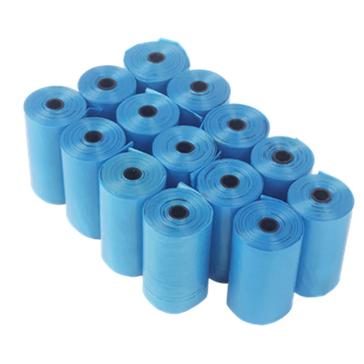 Hot sale biodegradable eco friendly scented dog waste bag on roll