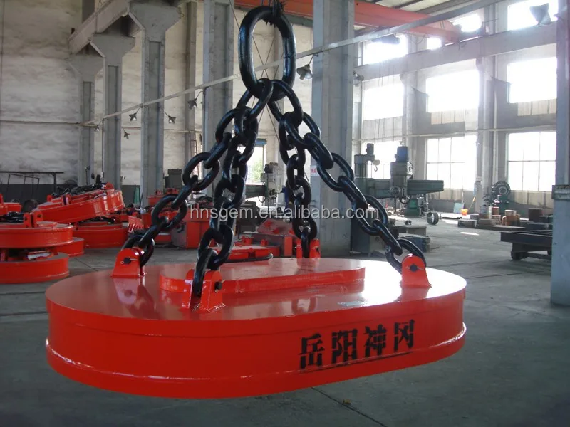 Crane Lifting Magnet for Lifting Scrap, Magnet Lifting Equipment