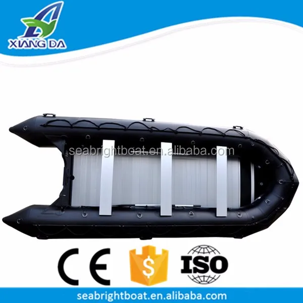 CE Certification and PVC Hull Material Made-in-China Aluminium Floor Heavy Duty Inflatable Boat for Sale Europe with Prices