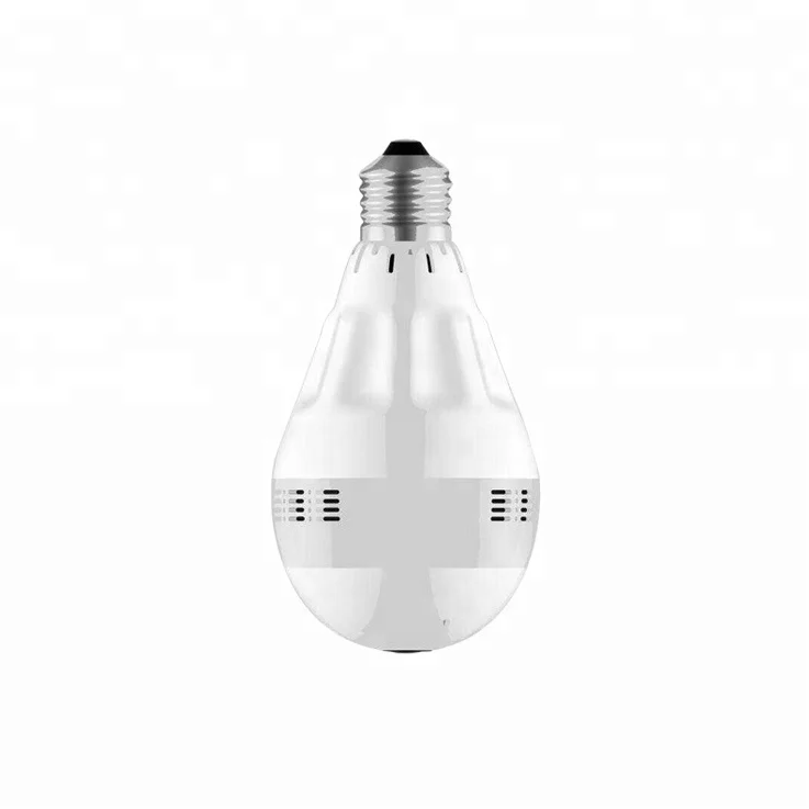 2MP 1080P 360degree Panoramic Wireless WIFI CCTV Security Surveillance Light Bulb Lamp IP Camera