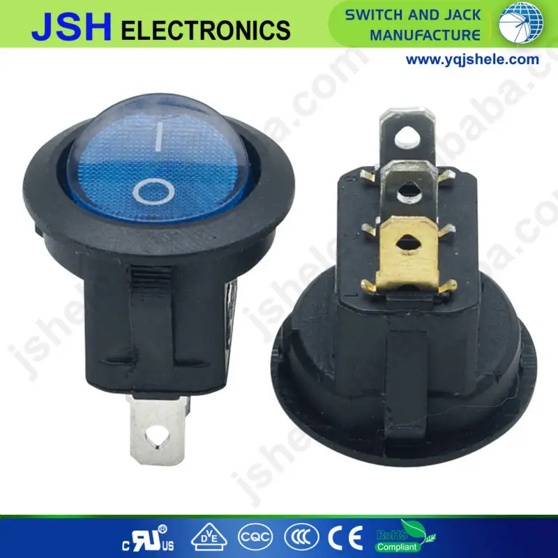 mini round vacuum cleaner oval rocker switch,egg boiler rocker switch,rocker switch 120v t85
