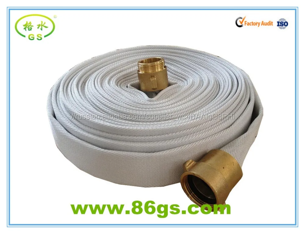 Двойной куртка высокого качества ПВХ линия пожарный шланг используется пожарный шланг