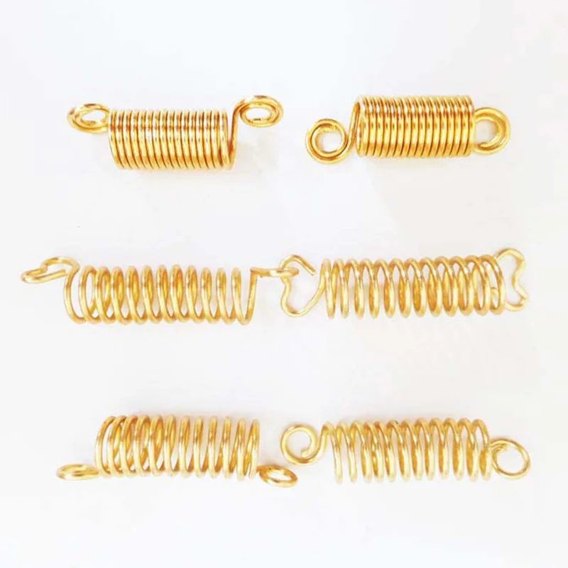 Factory wholesale african crochet hair wire wrapped dreadlock beads