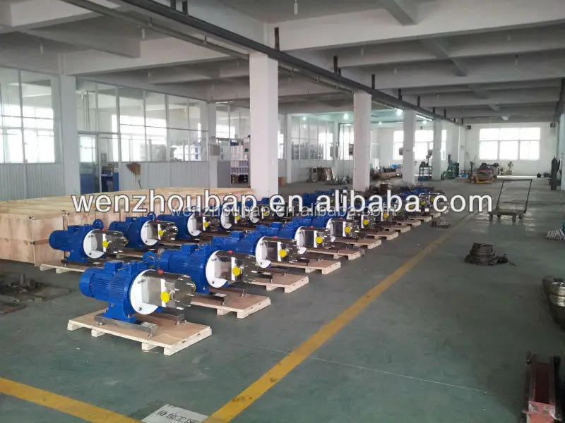 BOAO high viscosity liquid Rotary Lobe Pump (TR) Dry Grinding Mechanical Seal can idle long time rotor pump with hopper