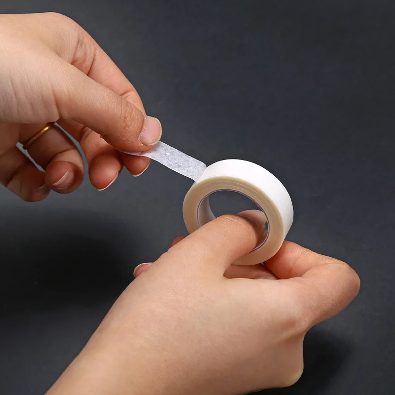 surgical eyelash extensions tape high quality medical safe top grade eyelid tapes wholesale private label lashing patch OEM