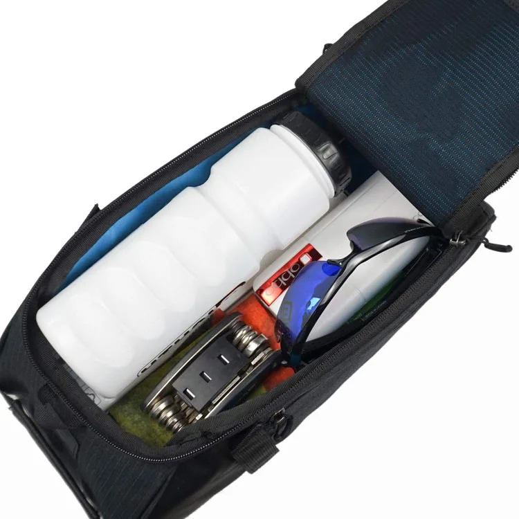 Fashion Bike Accessories Saddle Bag Cycling Double Side Rear Rack Tail Seat Trunk Bag Pannier