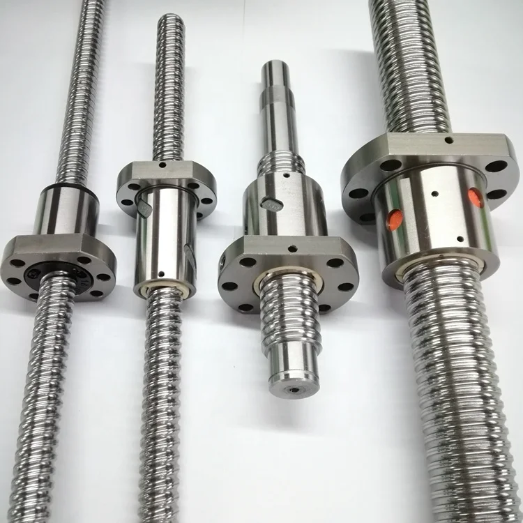 assembly ball screw actuator vertical cnc spindle 3205 ball screw nut in SFU3205 ball screw set