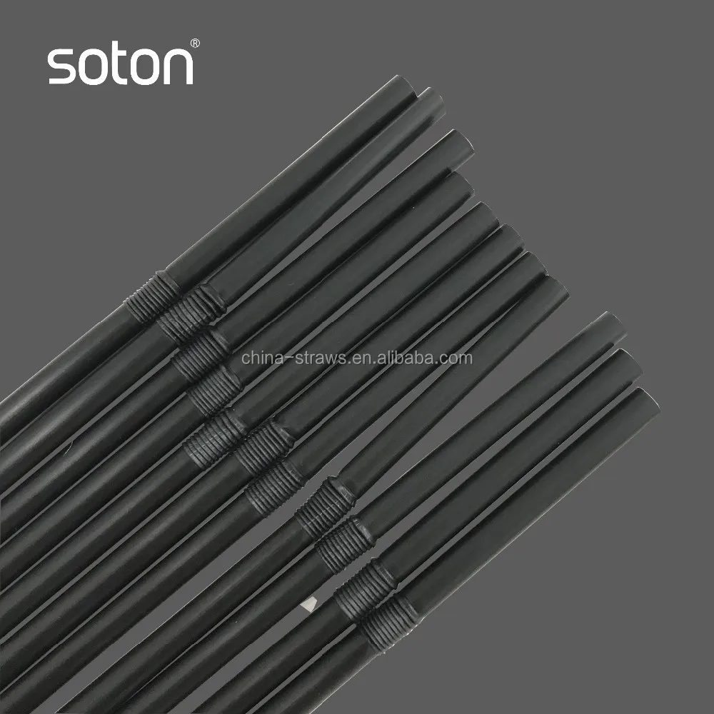 disposable portable two hole coffee stirrer hard drinking plastic straws