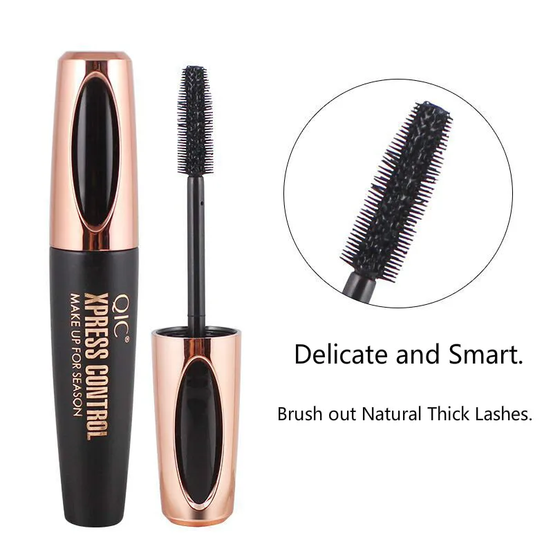 Cosmetic Makeup Waterproof Thicken Lengthen 4D Mascara