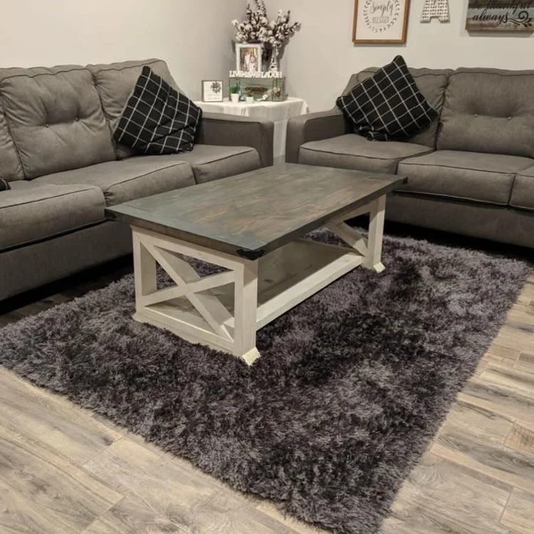 Домашний цветной Размер, индивидуальный кофейный столик из массива дерева для дивана