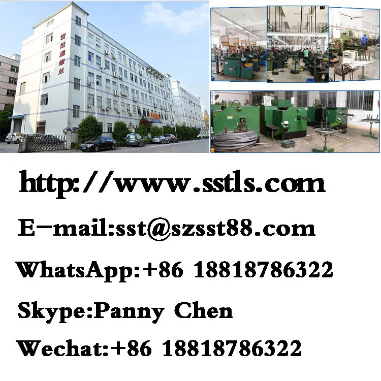 Nickel Plated Half Thread Pan Head Cross Slot Reduced Shank Screw