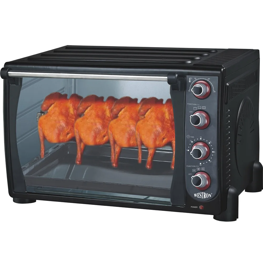 Big capacity chicken Oven 90L pizza oven with three layer pizza tray