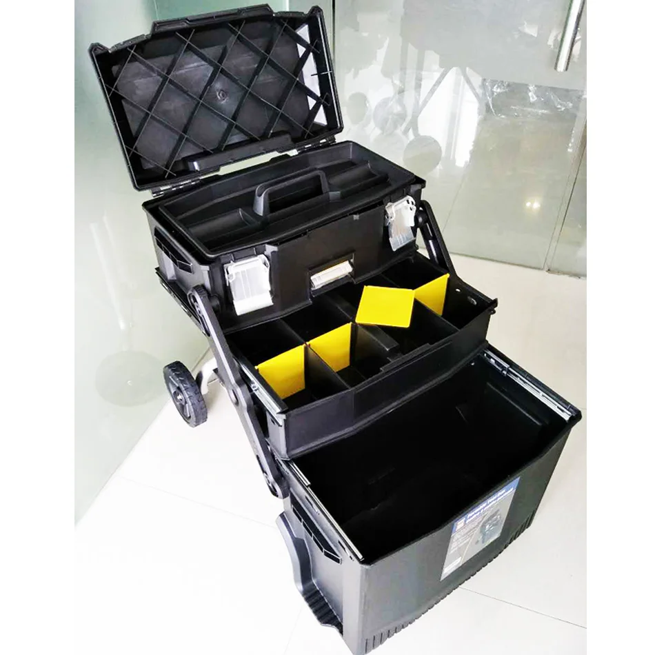 Ящик для инструментов в стиле Stanley Fatmax GD5070 пластиковая Штабелируемая тележка хранения