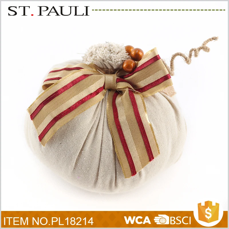 
 Мешковиная мягкая Тыква ручной работы подарочный предмет для украшения стола на День Благодарения  