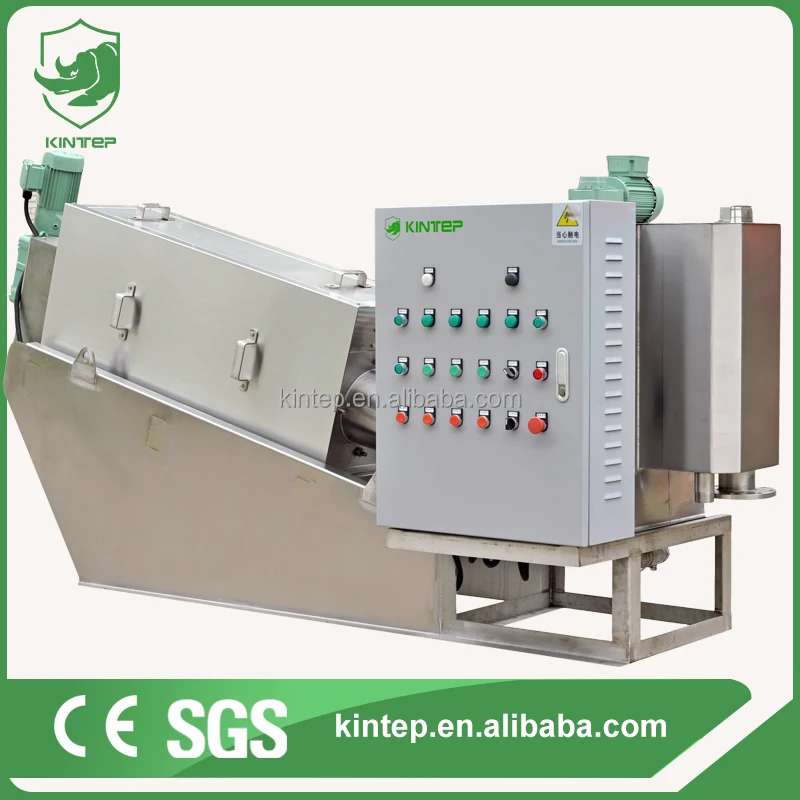 Городских сточных вод нефтехимической переработки машина для обезвоживания осадка