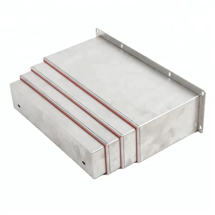 CNC machine tool protective cover guide way dust cover steel CNC cover