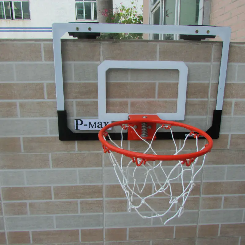 Compact Mini Basketball Backboard with Durable Hoop for Indoor and Outdoor Play