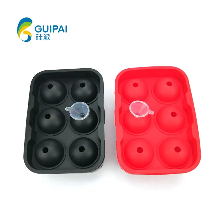 New Eco friendly non toxic silicone ice ball mold factory customized ice ball maker mold