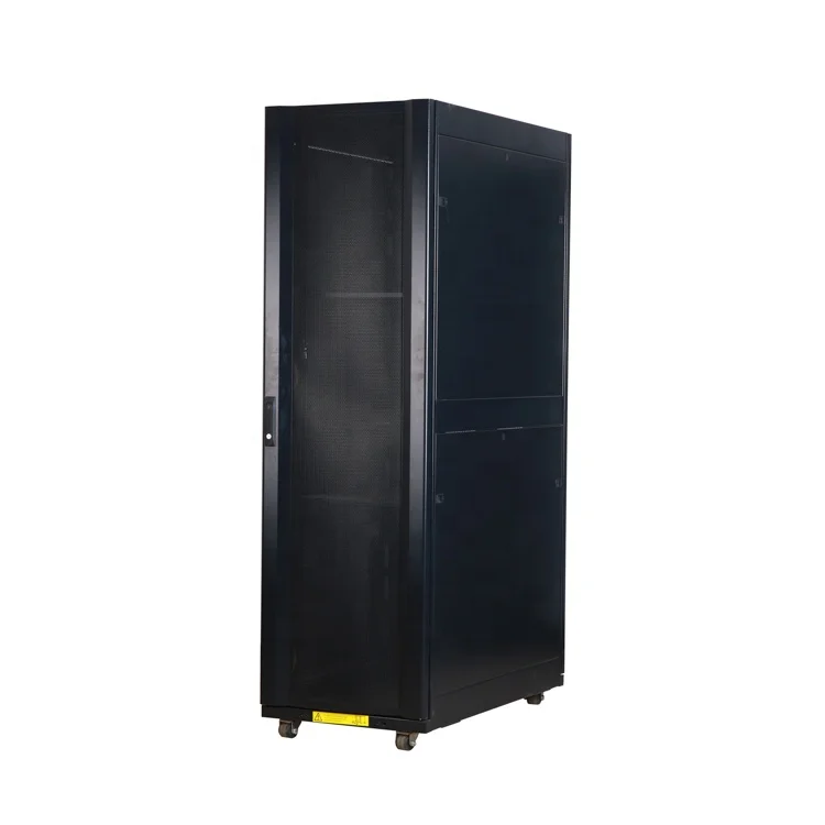 42U 47U server cabinet network enclosure with mesh front and rear door
