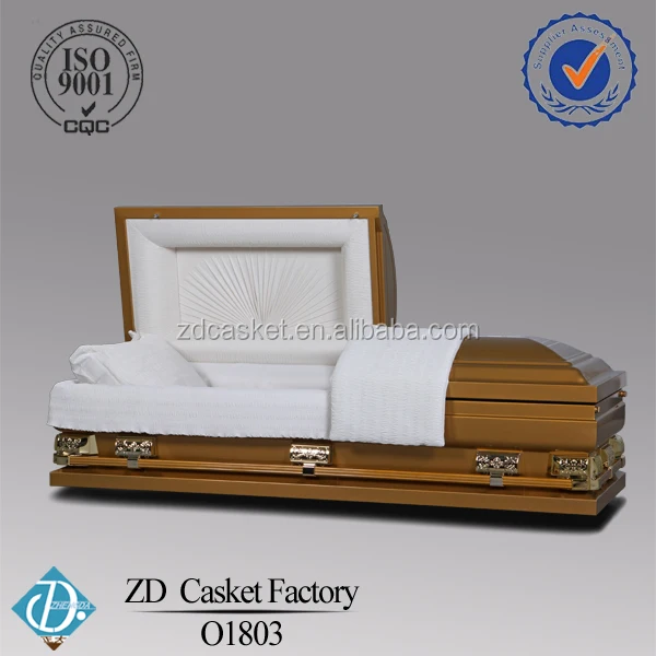 Steel Wood Casket(O1803)